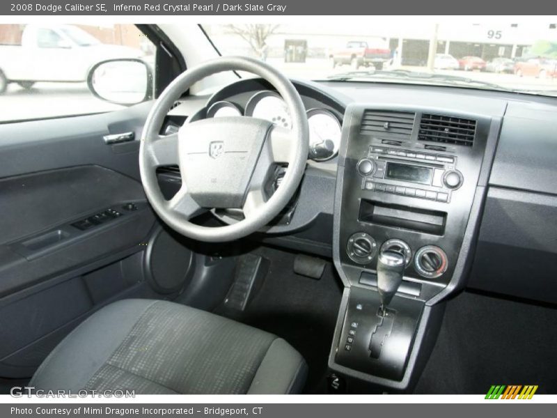 Inferno Red Crystal Pearl / Dark Slate Gray 2008 Dodge Caliber SE