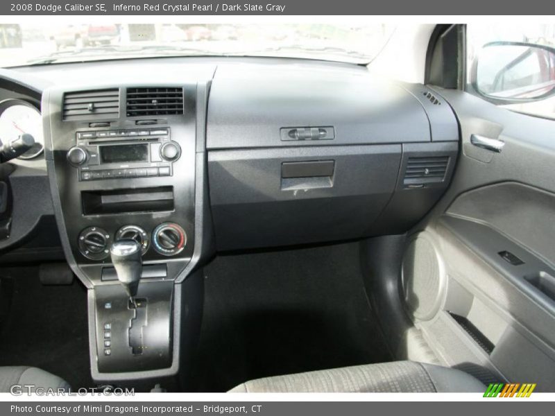 Inferno Red Crystal Pearl / Dark Slate Gray 2008 Dodge Caliber SE