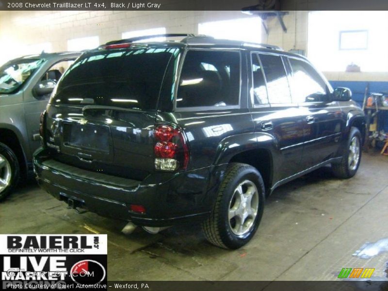 Black / Light Gray 2008 Chevrolet TrailBlazer LT 4x4