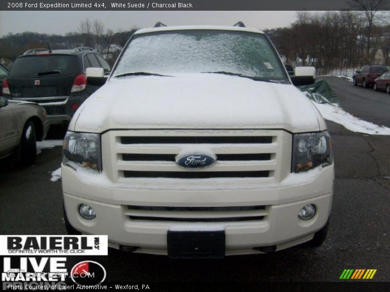 White Suede / Charcoal Black 2008 Ford Expedition Limited 4x4