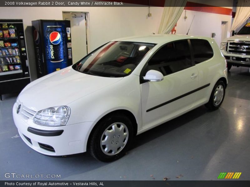 Candy White / Anthracite Black 2008 Volkswagen Rabbit 2 Door