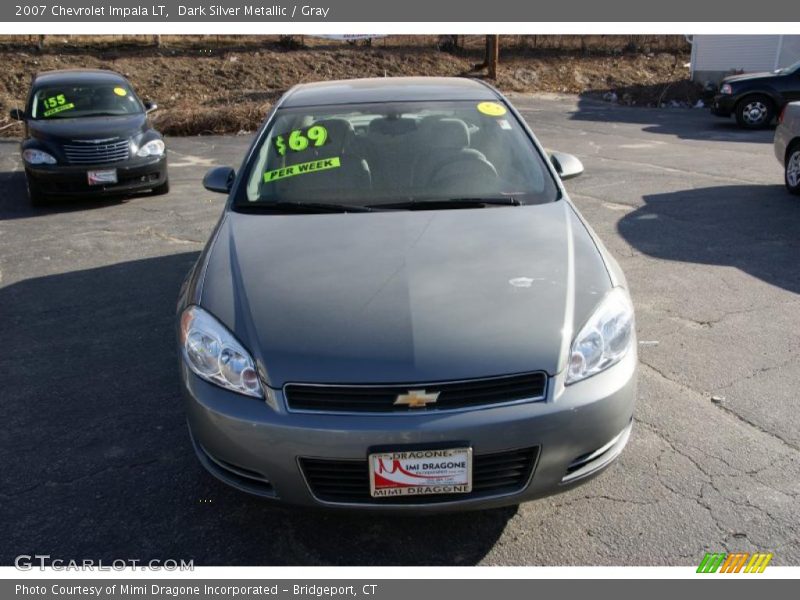 Dark Silver Metallic / Gray 2007 Chevrolet Impala LT