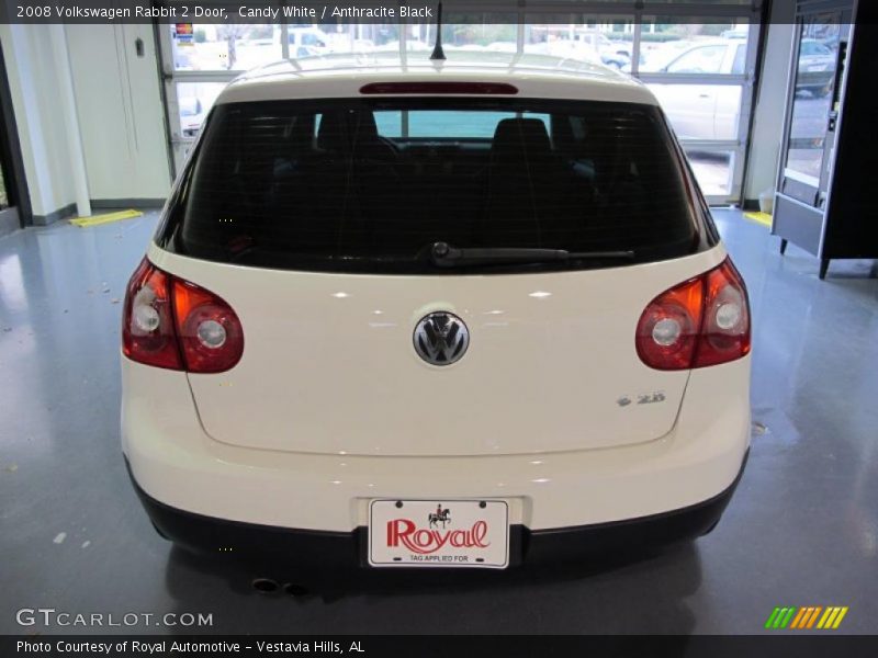 Candy White / Anthracite Black 2008 Volkswagen Rabbit 2 Door