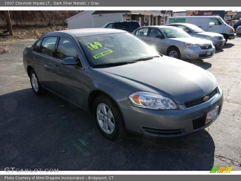Dark Silver Metallic / Gray 2007 Chevrolet Impala LT
