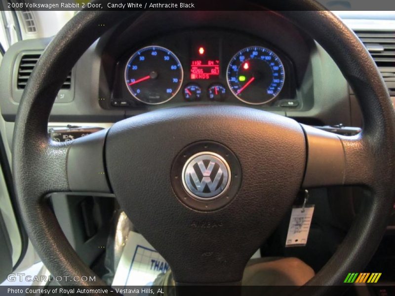 Candy White / Anthracite Black 2008 Volkswagen Rabbit 2 Door