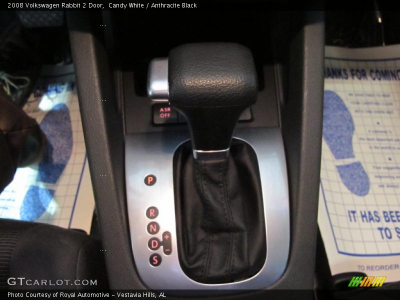 Candy White / Anthracite Black 2008 Volkswagen Rabbit 2 Door