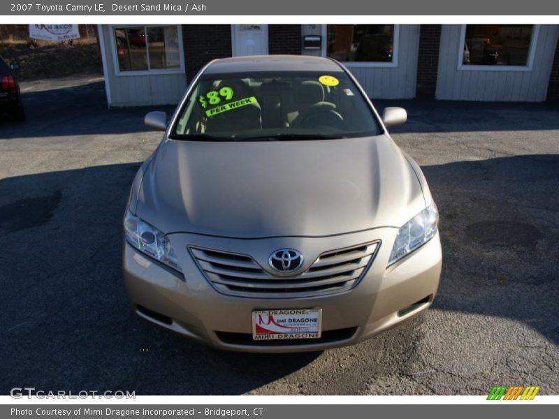Desert Sand Mica / Ash 2007 Toyota Camry LE