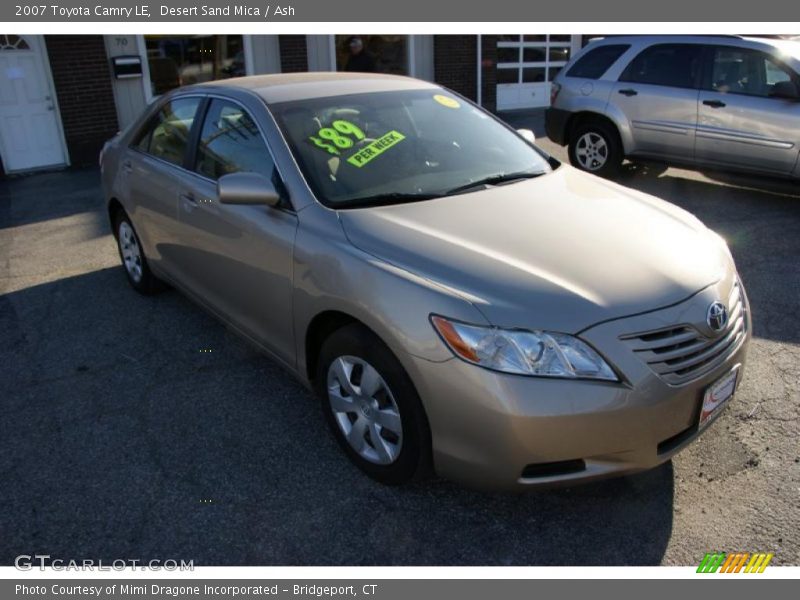 Desert Sand Mica / Ash 2007 Toyota Camry LE
