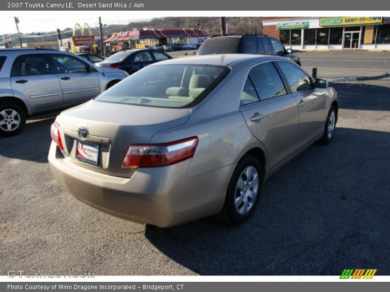 Desert Sand Mica / Ash 2007 Toyota Camry LE