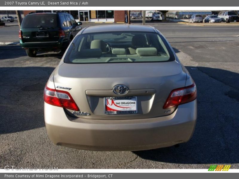 Desert Sand Mica / Ash 2007 Toyota Camry LE