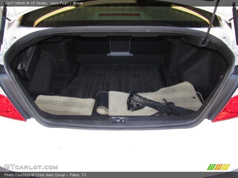 Ivory Pearl / Wheat 2007 Infiniti M 35 Sedan
