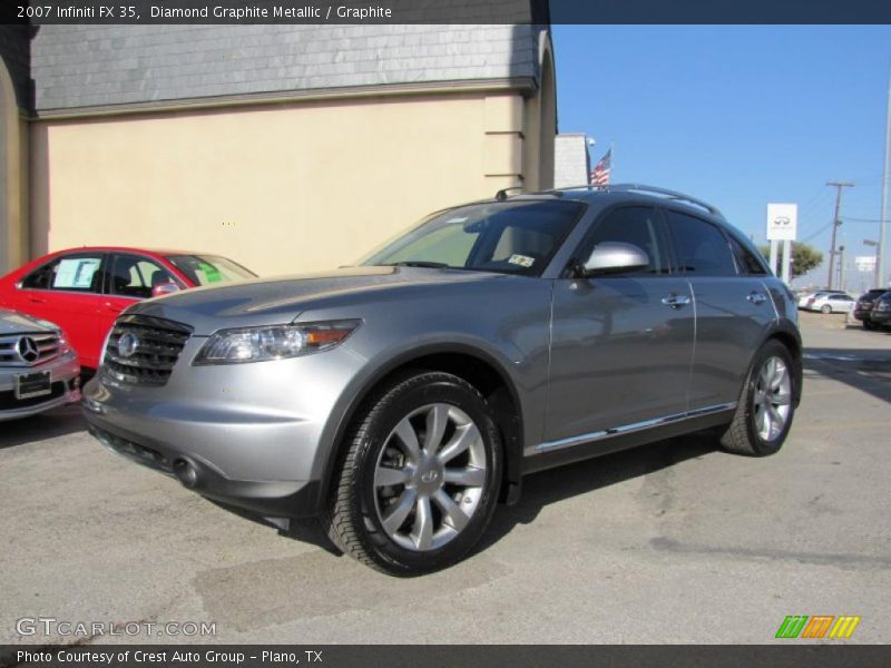 Diamond Graphite Metallic / Graphite 2007 Infiniti FX 35
