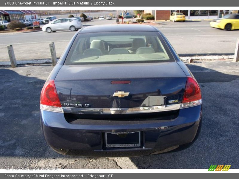 Imperial Blue Metallic / Ebony Black 2008 Chevrolet Impala LT