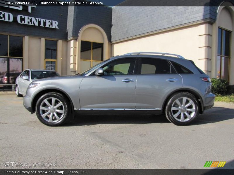 Diamond Graphite Metallic / Graphite 2007 Infiniti FX 35