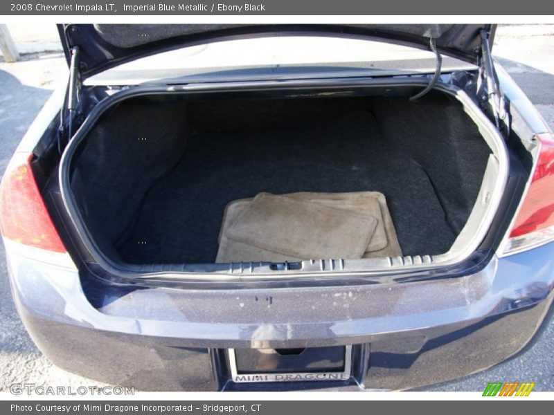 Imperial Blue Metallic / Ebony Black 2008 Chevrolet Impala LT