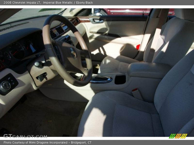 Imperial Blue Metallic / Ebony Black 2008 Chevrolet Impala LT