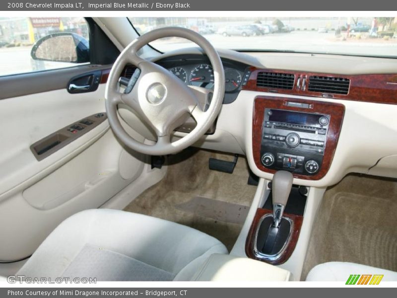 Imperial Blue Metallic / Ebony Black 2008 Chevrolet Impala LT