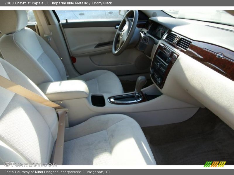 Imperial Blue Metallic / Ebony Black 2008 Chevrolet Impala LT