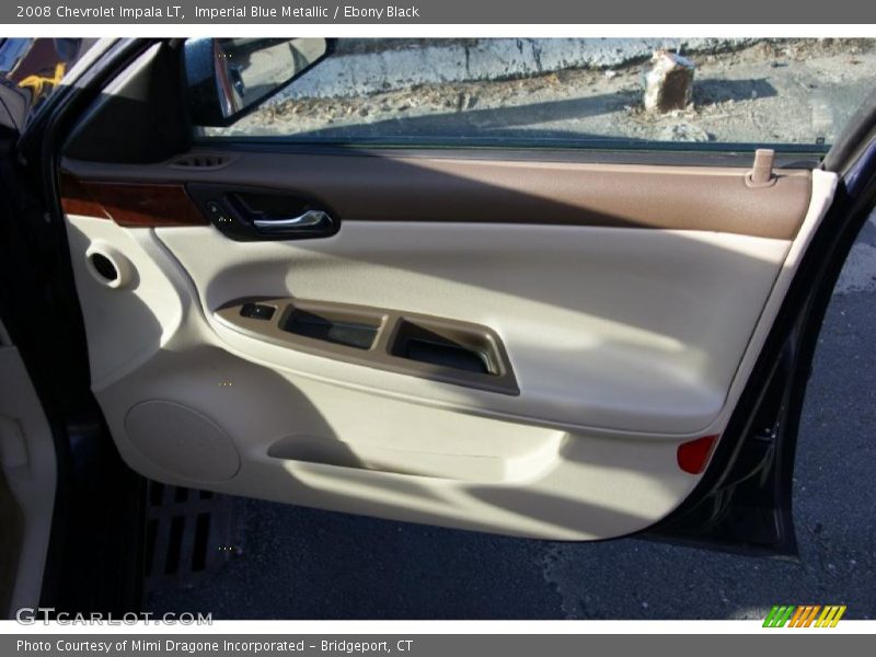 Imperial Blue Metallic / Ebony Black 2008 Chevrolet Impala LT