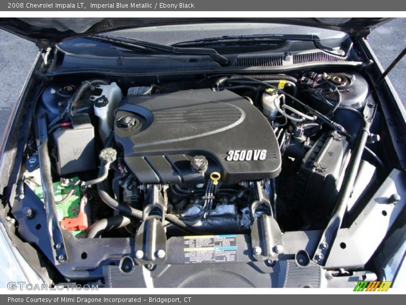 Imperial Blue Metallic / Ebony Black 2008 Chevrolet Impala LT