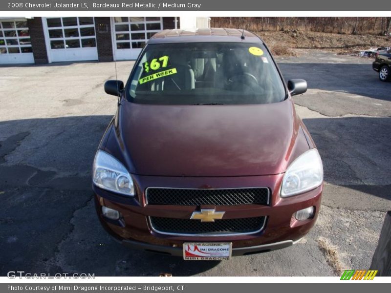 Bordeaux Red Metallic / Medium Gray 2008 Chevrolet Uplander LS