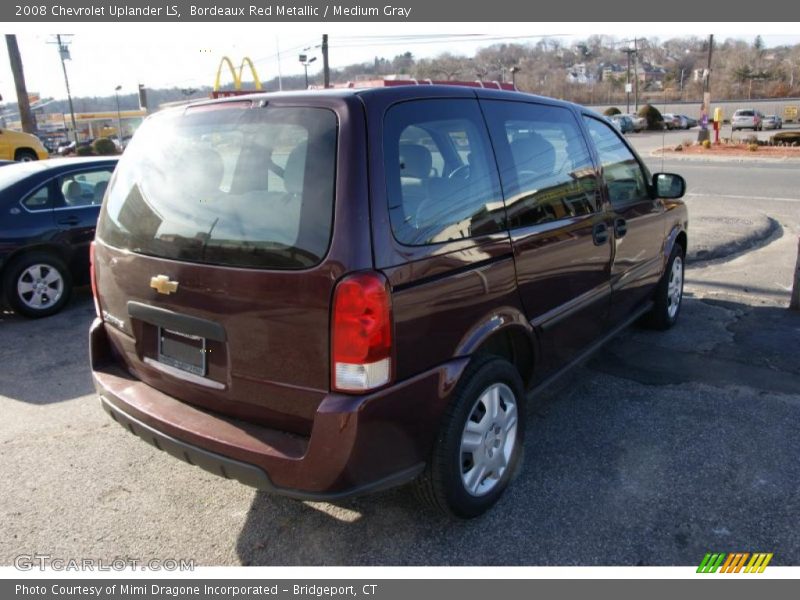 Bordeaux Red Metallic / Medium Gray 2008 Chevrolet Uplander LS