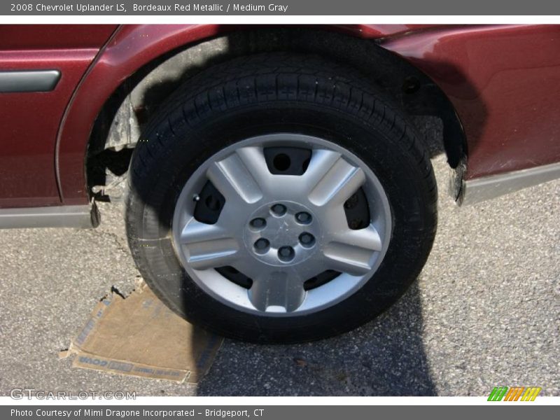 Bordeaux Red Metallic / Medium Gray 2008 Chevrolet Uplander LS