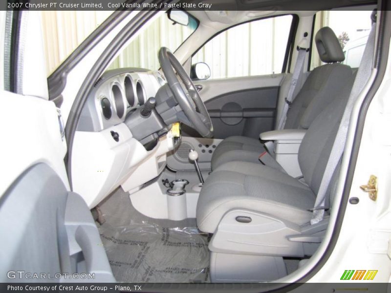 Cool Vanilla White / Pastel Slate Gray 2007 Chrysler PT Cruiser Limited