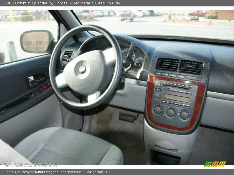 Bordeaux Red Metallic / Medium Gray 2008 Chevrolet Uplander LS