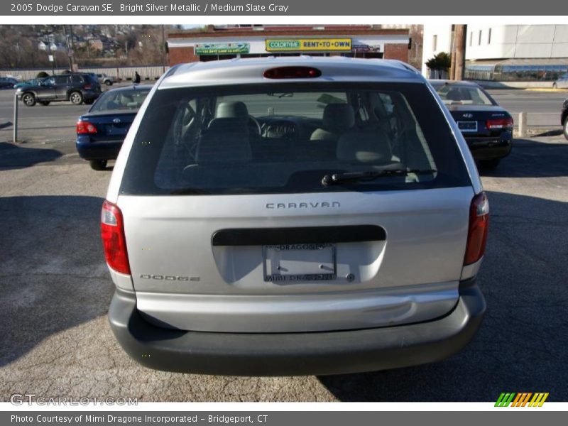 Bright Silver Metallic / Medium Slate Gray 2005 Dodge Caravan SE