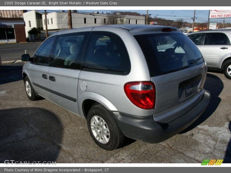 Bright Silver Metallic / Medium Slate Gray 2005 Dodge Caravan SE