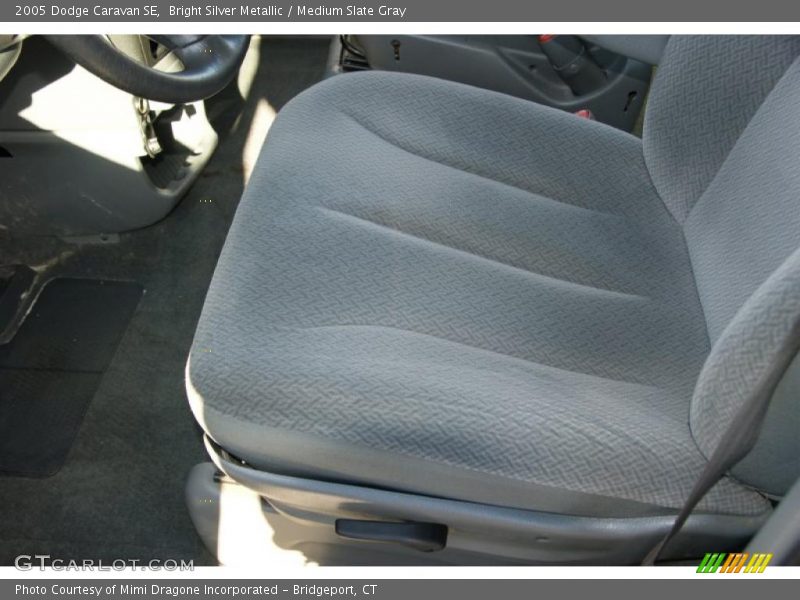 Bright Silver Metallic / Medium Slate Gray 2005 Dodge Caravan SE