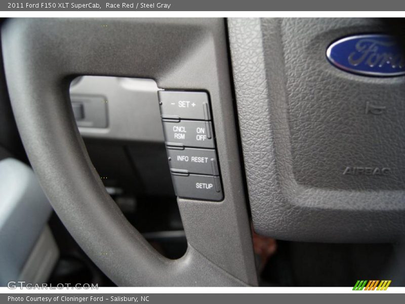 Controls of 2011 F150 XLT SuperCab