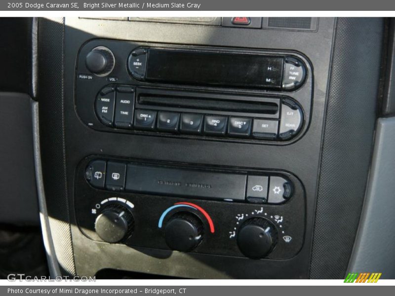 Controls of 2005 Caravan SE