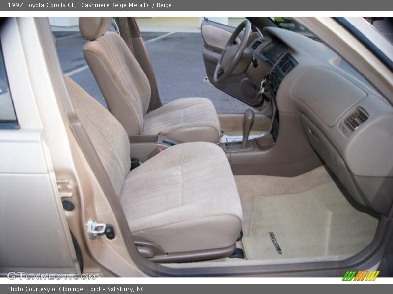  1997 Corolla CE Beige Interior