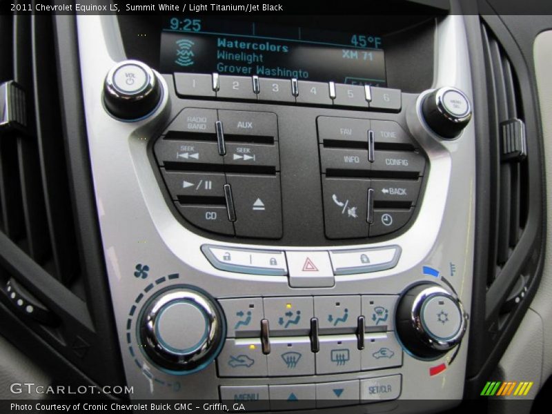 Controls of 2011 Equinox LS