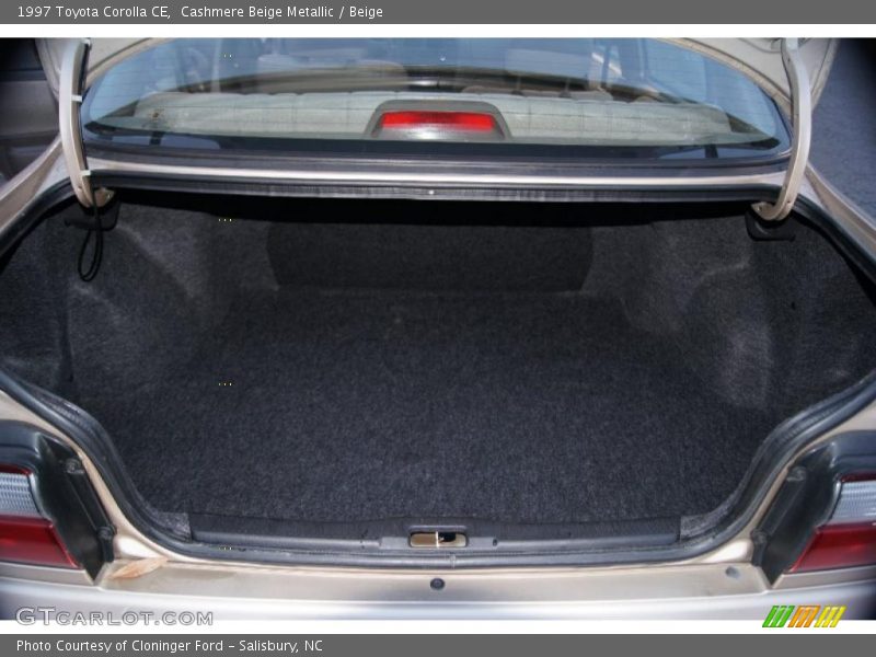  1997 Corolla CE Trunk