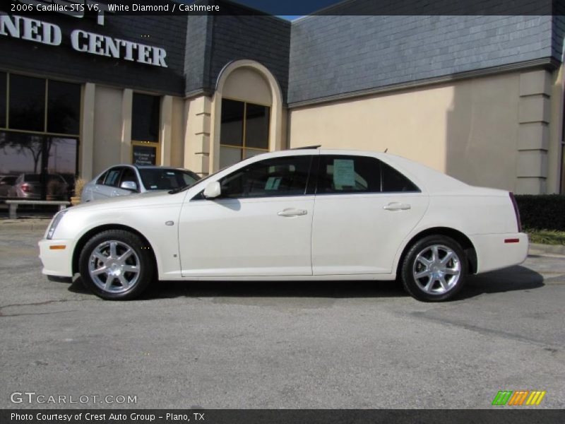 White Diamond / Cashmere 2006 Cadillac STS V6