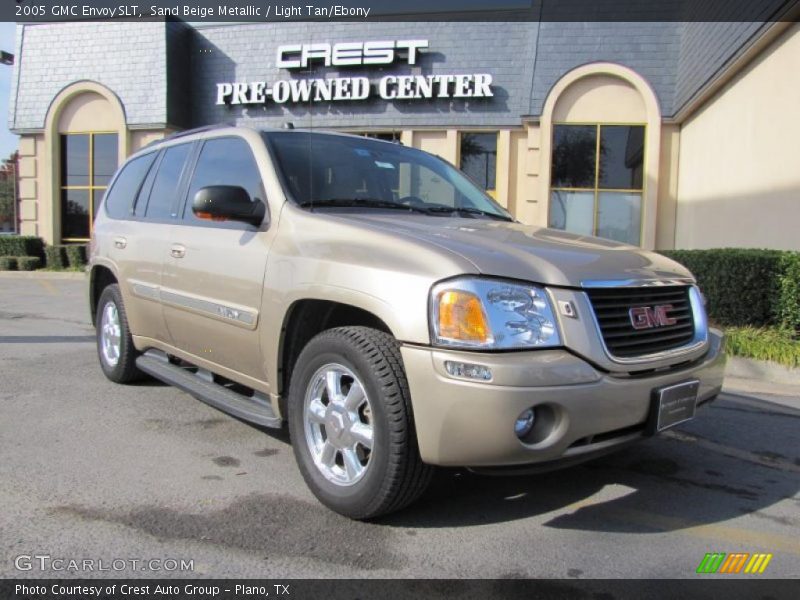 Sand Beige Metallic / Light Tan/Ebony 2005 GMC Envoy SLT