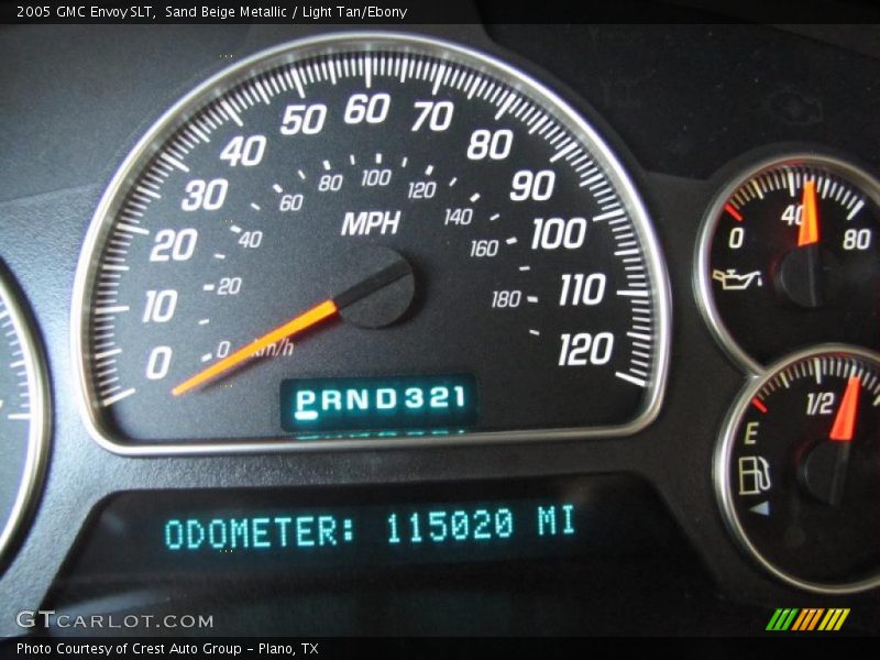 Sand Beige Metallic / Light Tan/Ebony 2005 GMC Envoy SLT