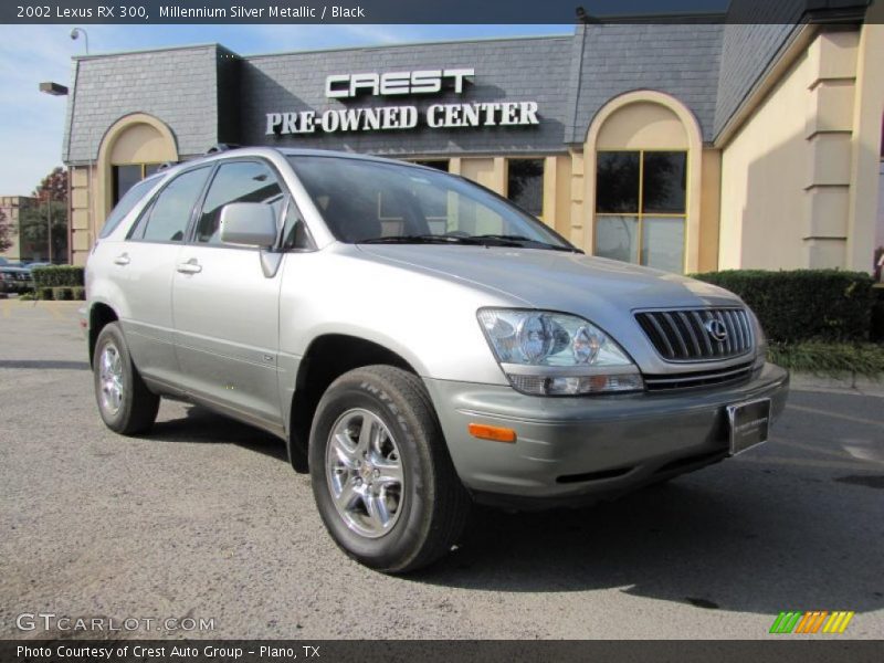 Millennium Silver Metallic / Black 2002 Lexus RX 300