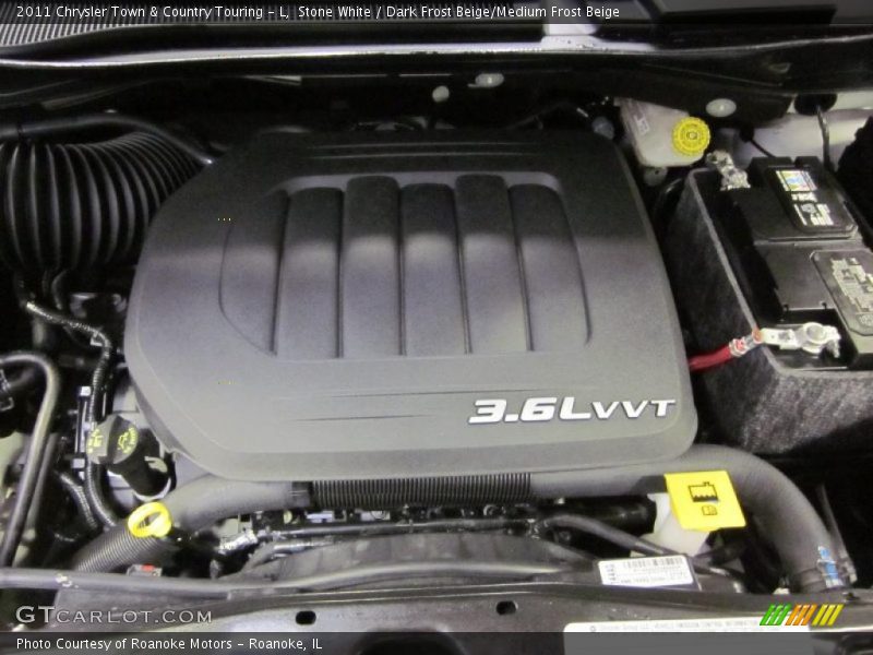  2011 Town & Country Touring - L Engine - 3.6 Liter DOHC 24-Valve VVT Pentastar V6