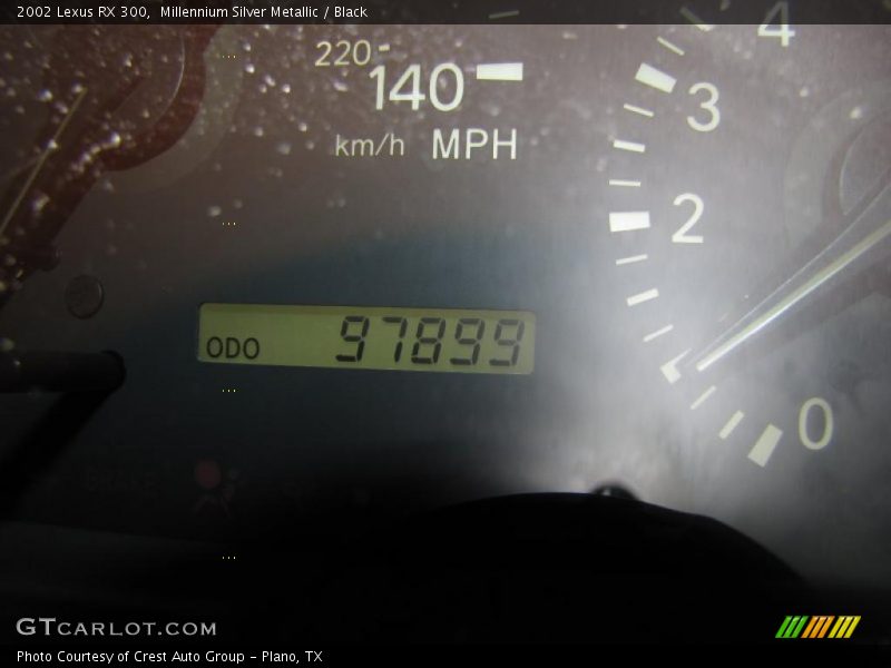 Millennium Silver Metallic / Black 2002 Lexus RX 300