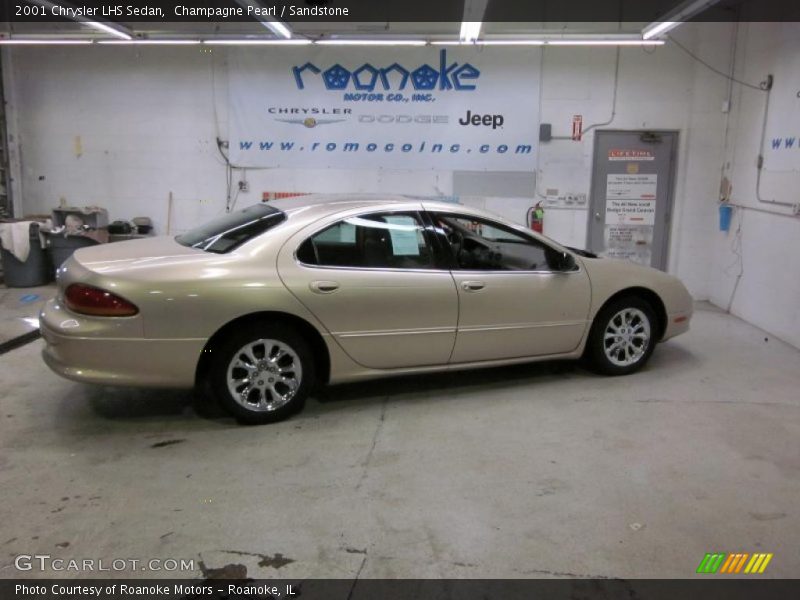 Champagne Pearl / Sandstone 2001 Chrysler LHS Sedan