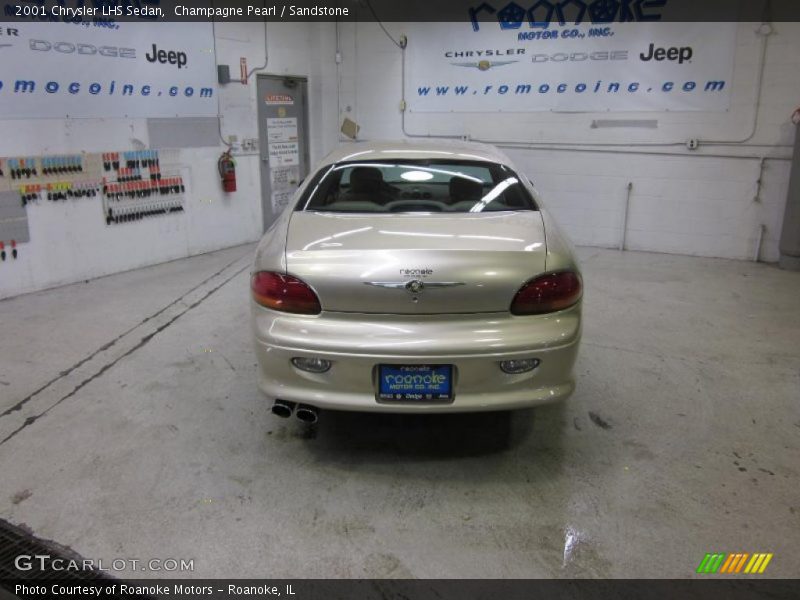 Champagne Pearl / Sandstone 2001 Chrysler LHS Sedan