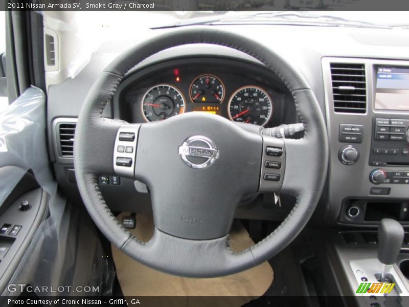 Smoke Gray / Charcoal 2011 Nissan Armada SV