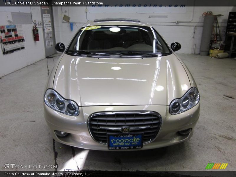 Champagne Pearl / Sandstone 2001 Chrysler LHS Sedan