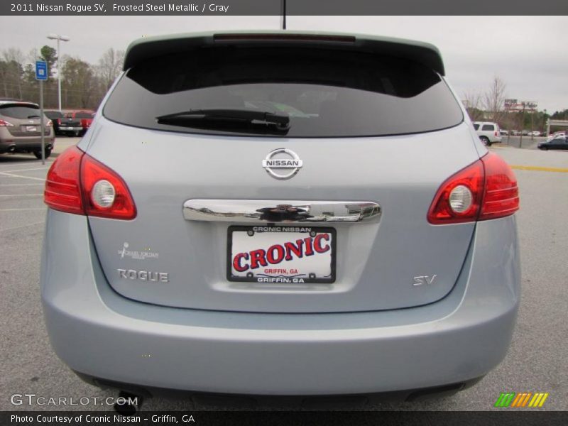 Frosted Steel Metallic / Gray 2011 Nissan Rogue SV