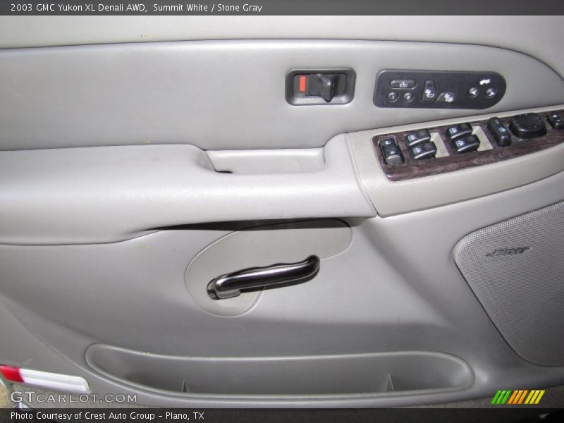Summit White / Stone Gray 2003 GMC Yukon XL Denali AWD