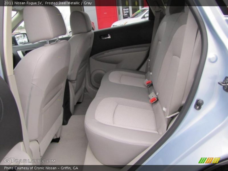Frosted Steel Metallic / Gray 2011 Nissan Rogue SV
